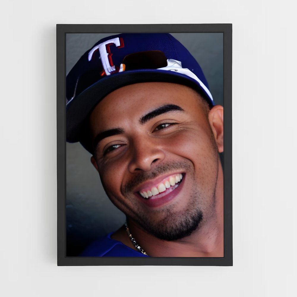 Poster Nelson cruz – affiche Baseball (vue 2)